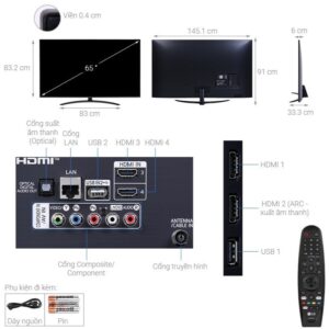 Ti vi Smart Tivi 4K LG 65 inch 65NANO81TNA NanoCell TV AI ThinQ images upload woo2Fe7a957d47b210fc9ee60094f387f44b1