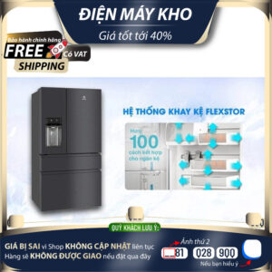 EHE6879A-B Tủ lạnh 4 cánh Electrolux Inverter 617 lít EHE6879A-B