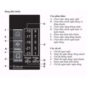 AQR-M560XA(GL) Tủ Lạnh Aqua Inverter 469 Lít AQR-M560XA(GL) - Bảo hành 2 năm - Freeship toàn quốc images upload woo2Feb72fff479d6e1671f452809ae6e1e2e