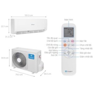 Máy Lạnh Inverter Casper 2 Hp MC-18IS33 model 2022 - THÁI LAN images upload woo2Ff672ce8e62bda8785f9306c832251563