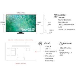 Ti vi Smart Tivi Neo QLED Samsung 4K 85 inch QA85QN85CAKXXV images upload woo2Ff7d4563c73f0b26d7ec2c718a3592428