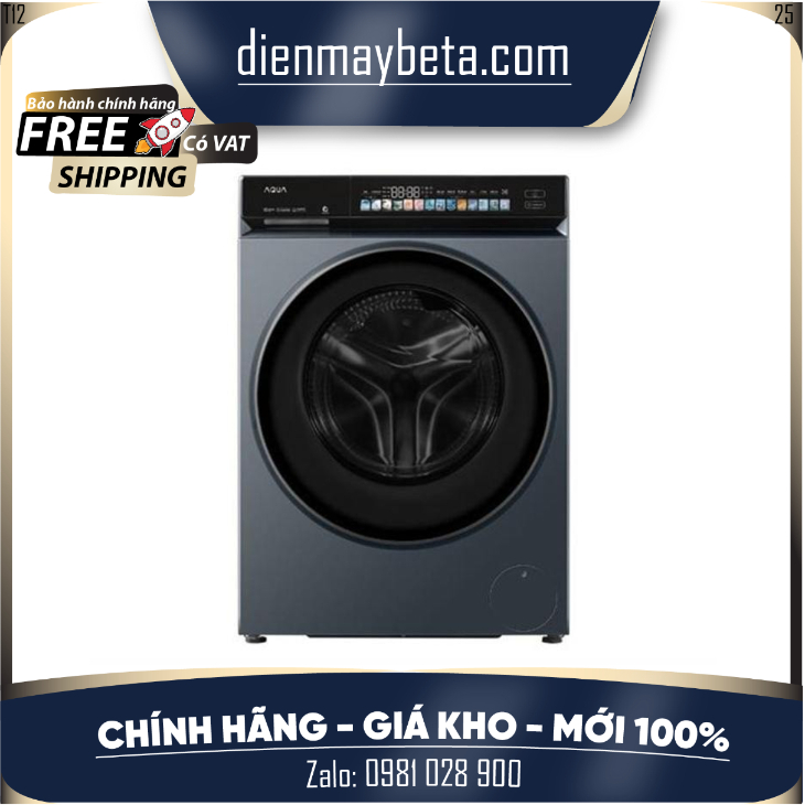 AWD12-BD4377U1L(GN) - Máy giặt sấy Aqua Inverter 12/7 kg AWD12-BD4377U1L(GN) - GIAO TOÀN QUỐC