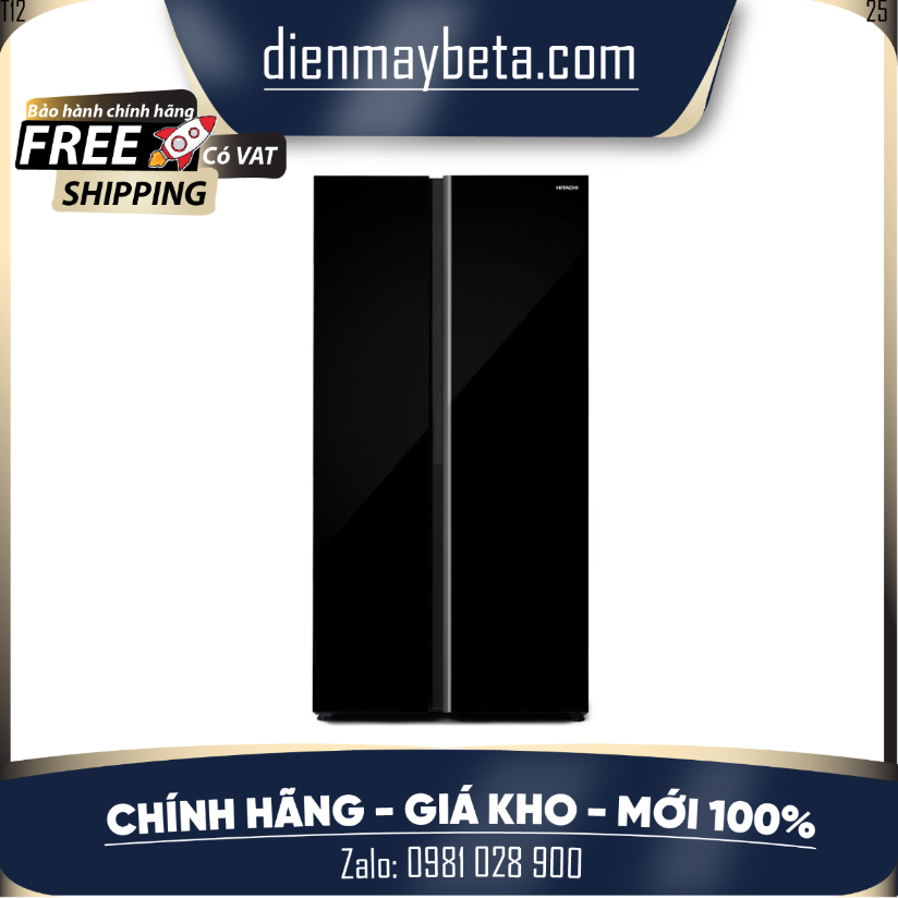 Tủ Lạnh Hitachi Inverter 656 Lít HRSN9713ESGBKVN