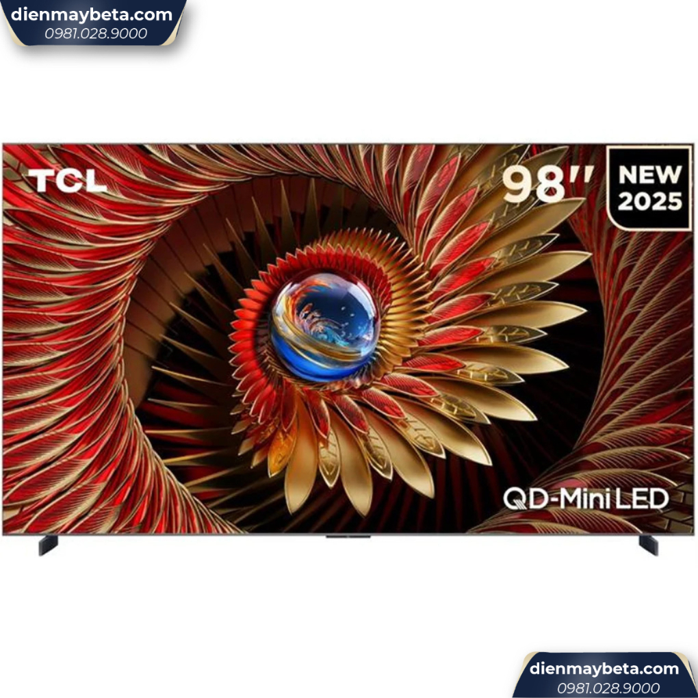 85C8K Google Tivi QD-Mini LED TCL AI 4K 85 inch 85C8K mẫu mới 2025