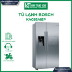 Tủ lạnh Side By Side BOSCH KAG93AIEP dung tích 627 lít trang bị hệ thống lạnh đa chiều