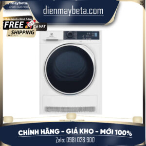 EDH804H5WB MÁY SẤY BƠM NHIỆT 8KG ELECTROLUX EDH804H5WB