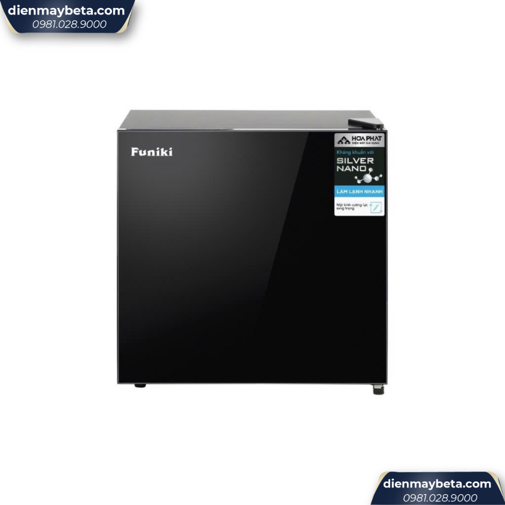 HR S646GB - Tủ lạnh mini cánh kính Funiki HR S646GB 46 lít - Hàng chính hãng