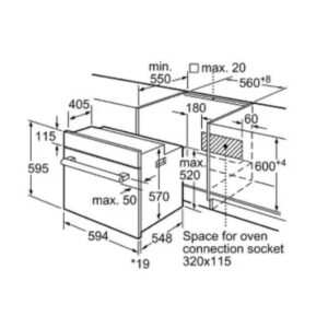 Lò Nướng Âm Tủ BOSCH HBF512BS1H SERIE 2 66L - Mặt Kính Inox Cao Cấp Nướng Đa Năng images upload woo2F7bd566dd6e2493ca61acd00845817384